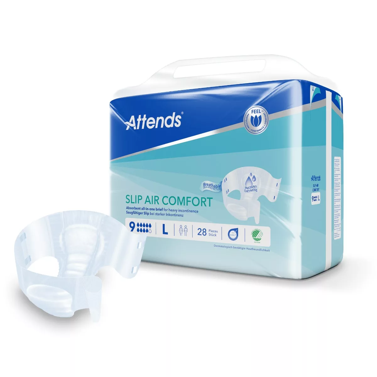 ATTENDS SLIP AIR COMFORT 9L