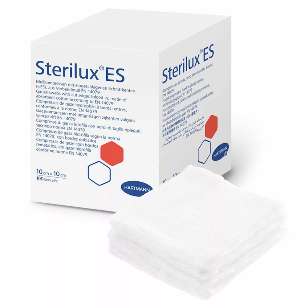 STERILUX ES 7,5x7,5cm 8l. st. 40x3 p/s