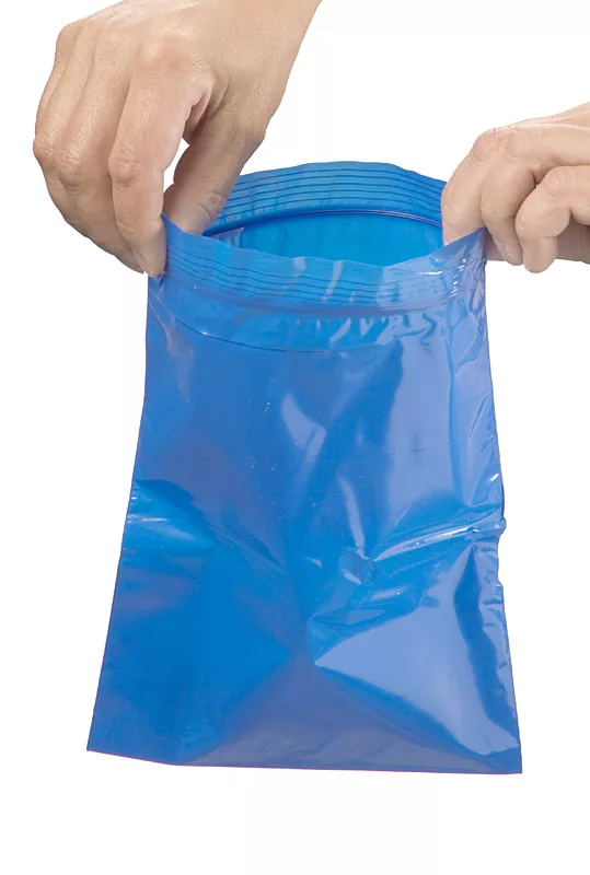 Heka bluebag stoma afvalzakje gripsluiting niet-steriel