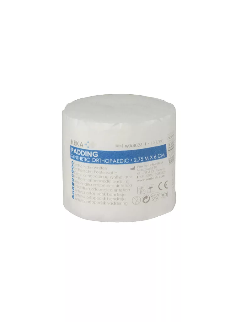 Heka synthetische watten 2,75 m x 6 cm niet-steriel