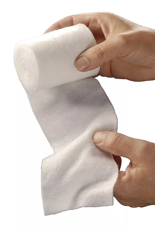 Heka synthetische watten 3 m x 10 cm niet-steriel